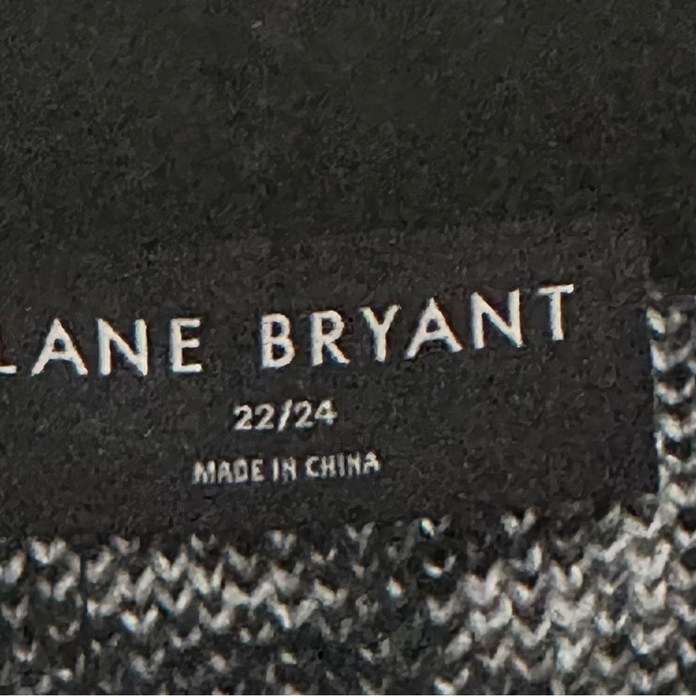Lane Bryant Plus Open-Front Houndstooth Cardigan - Picture 5 of 5